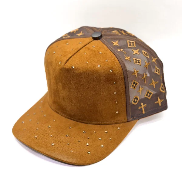 Gorra Monogram Malla Rhiestone